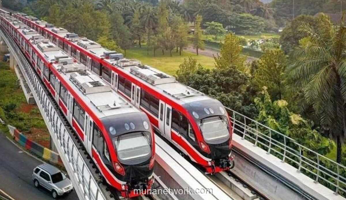 LRT Jabodebek Tambah Frekuensi, Waktu Tunggu di Stasiun Dipangkas