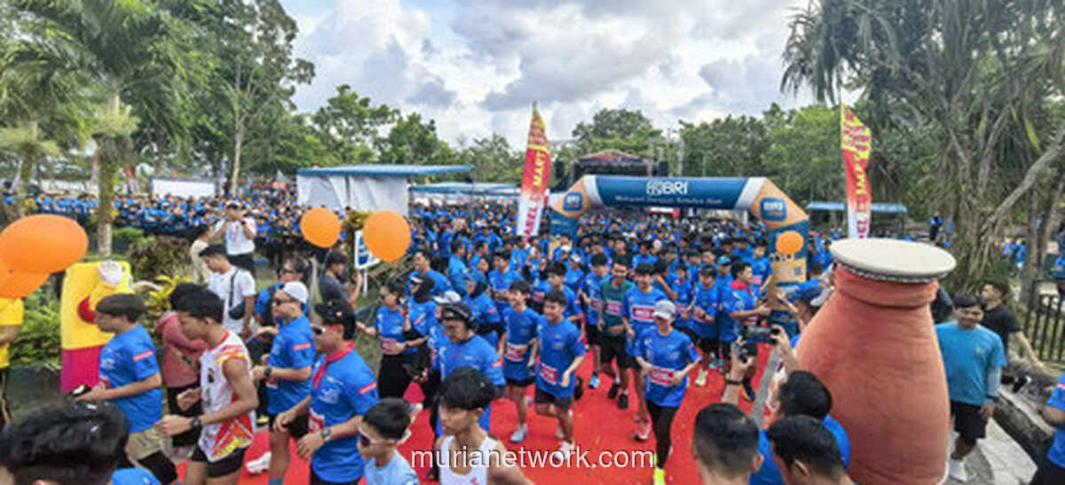 Ribuan Pelari Ramaikan Pantai Belitung, Dukung UMKM dan Pariwisata Lokal