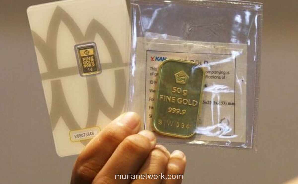 Harga Emas Antam Melonjak Rp17.000, Sentuh Rp2,4 Juta per Gram