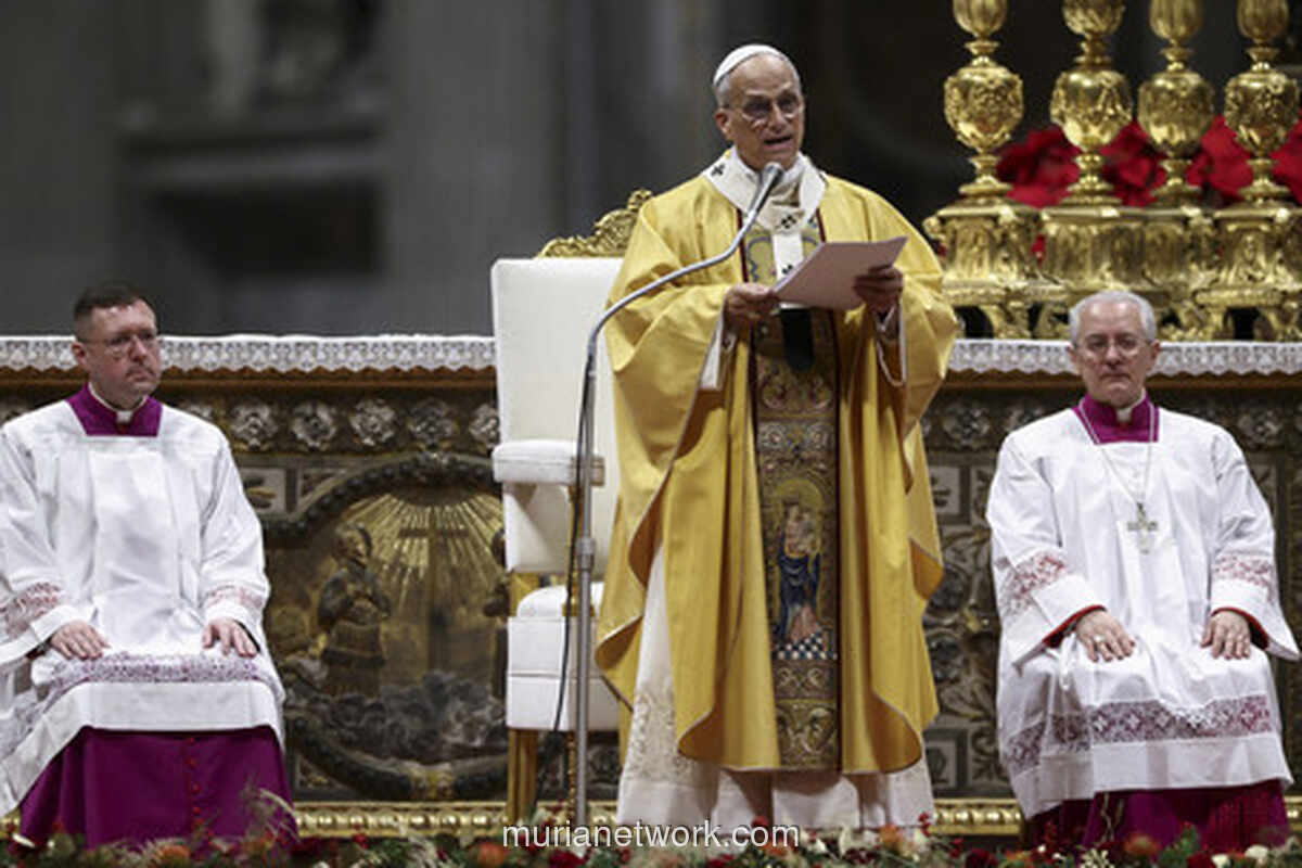 Paus Leo XIV Serukan Perdamaian di Tengah Hujan dan Harapan Natal