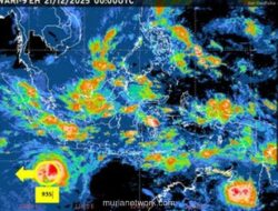 Bibit Siklon 93S Menguat, Berpotensi Jadi Badai Tropis Malam Ini