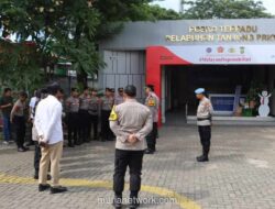 Kapolres Turun Langsung Pantau Kesiapan Operasi Lilin Jaya di Tanjung Priok