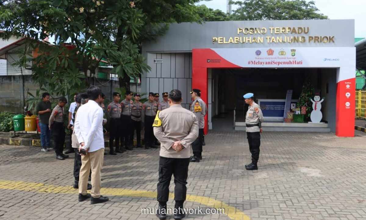 Kapolres Turun Langsung Pantau Kesiapan Operasi Lilin Jaya di Tanjung Priok
