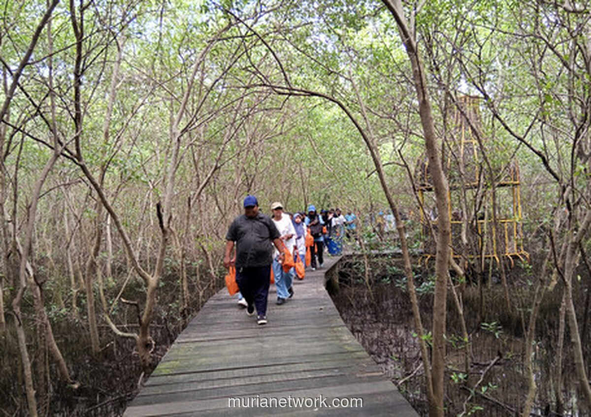 Kebun Raya Mangrove Surabaya Tembus 86 Ribu Pengunjung, UMKM Raup Ratusan Juta