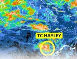 Siklon Hayley Menguat di Selatan Sumba, BMKG Imbau Waspada Dampak Tidak Langsung