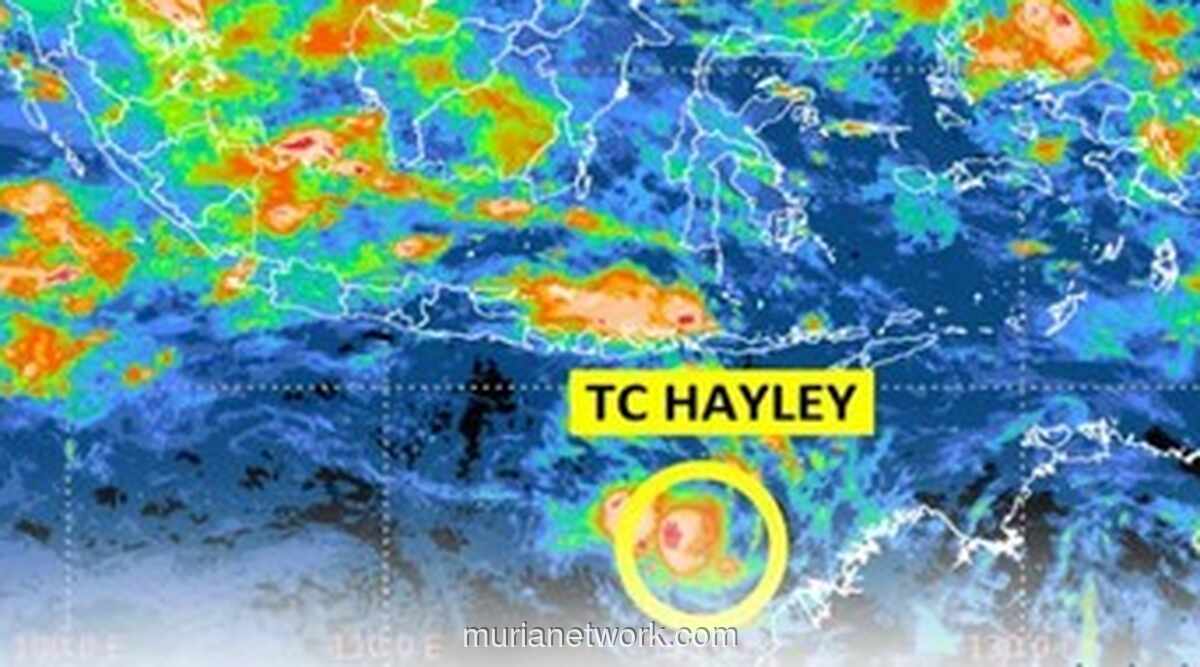 Siklon Hayley Menguat di Selatan Sumba, BMKG Imbau Waspada Dampak Tidak Langsung