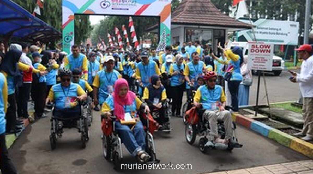 Seribu Langkah Bersama Warnai Perayaan Inklusi di Hari Disabilitas Internasional Bandung