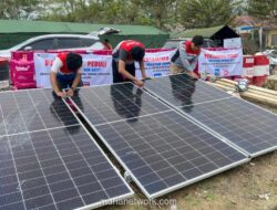 Cahaya Surya Mulai Terangi Tenda Pengungsi Aceh Tamiang