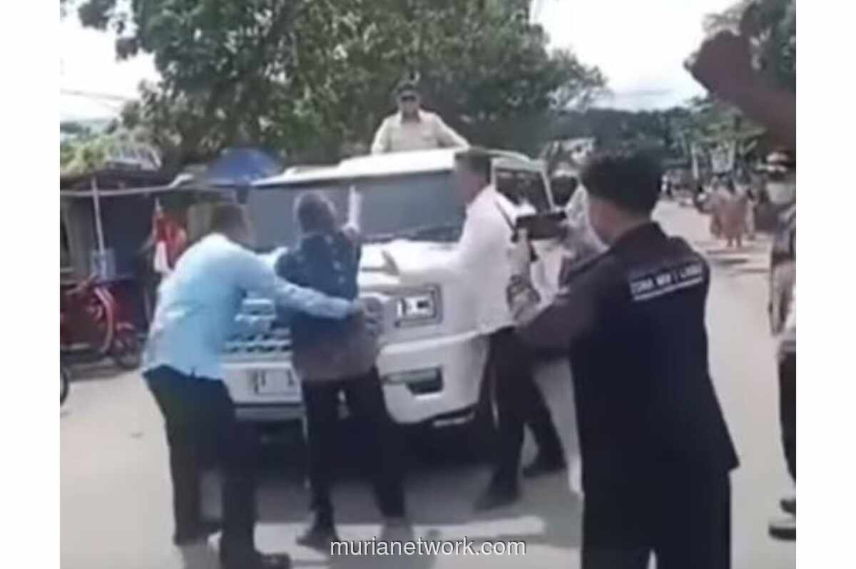 Pria Langkat Hentikan Mobil Prabowo, Curhat Soal Penanganan Banjir