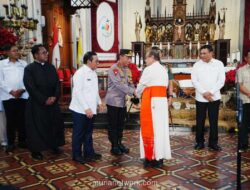 Kapolri Tinjau Gereja Katedral, Libatkan Banser dan Kokam untuk Amankan Natal