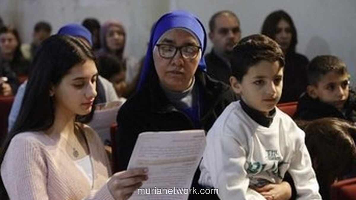 Natal di Tengah Reruntuhan Gaza: Harapan Tumbuh di Gereja yang Jadi Tempat Berlindung
