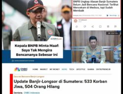 Kepala BNPB dan Kengerian yang Baru Nyata Setelah Kaki Menginjak Lumpur