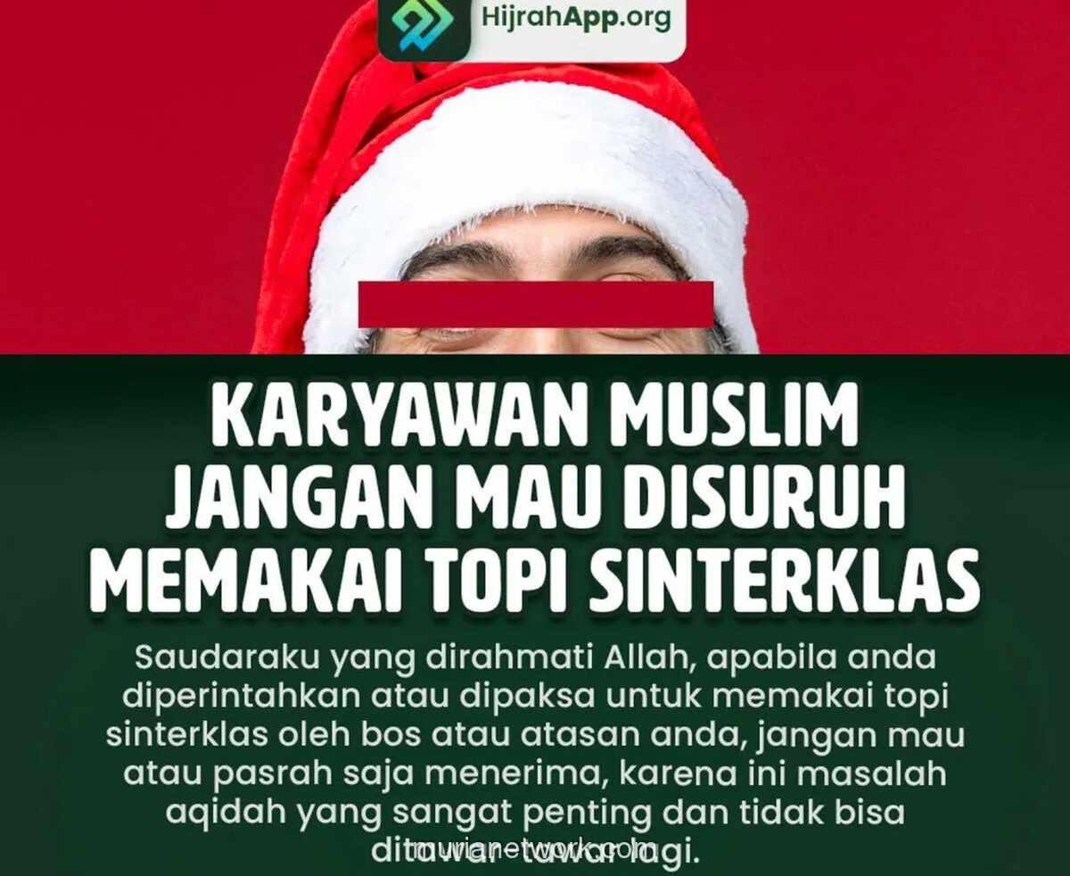 Atasan Minta Pakai Topi Sinterklas, Ini Sikap yang Bisa Diambil