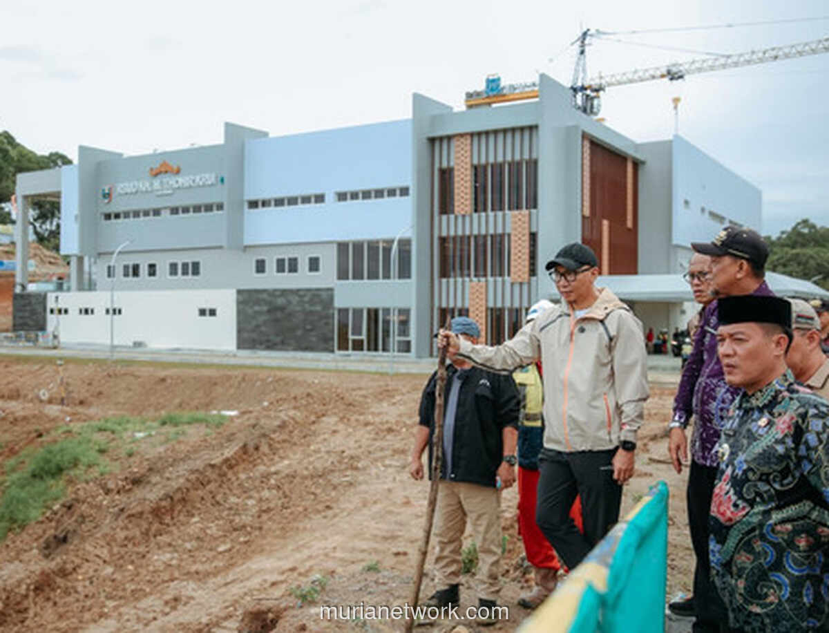 Gubernur Turun Langsung, Progres RSUD Pesisir Barat Dinilai Memuaskan