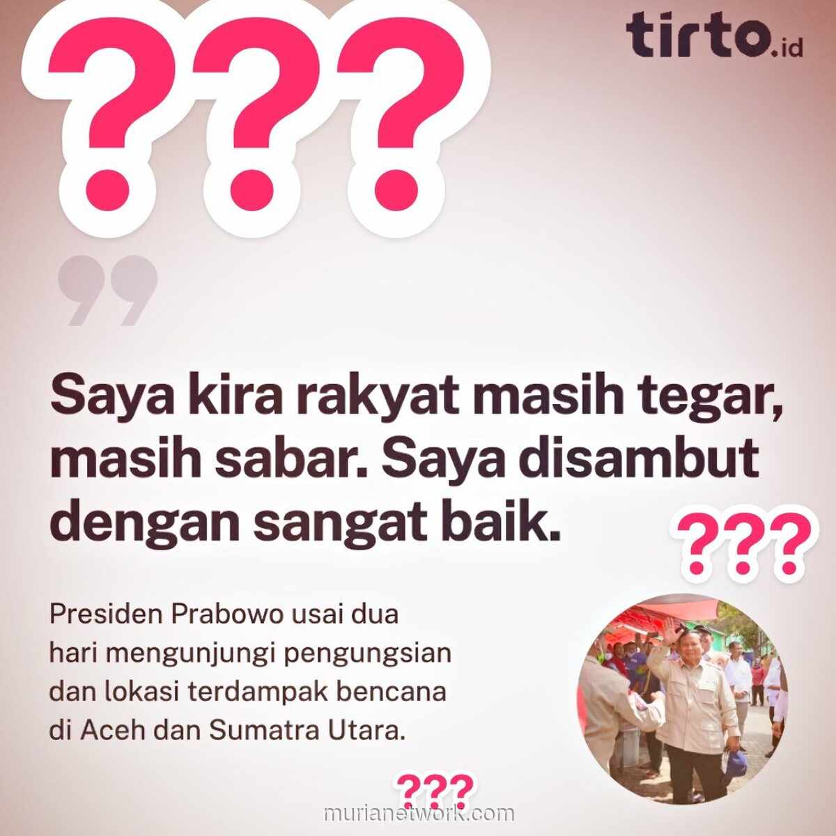 Kira-kira di Pusaran Bencana: Ketika Asumsi Menggantikan Data