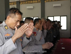 Ditpolairud Lampung Gelar Salat Gaib untuk Korban Bencana di Tengah Perayaan HUT