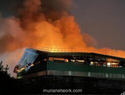 Gudang Pabrik Makanan di Pati Ludes Dilahap Api, Warga Sempat Panik