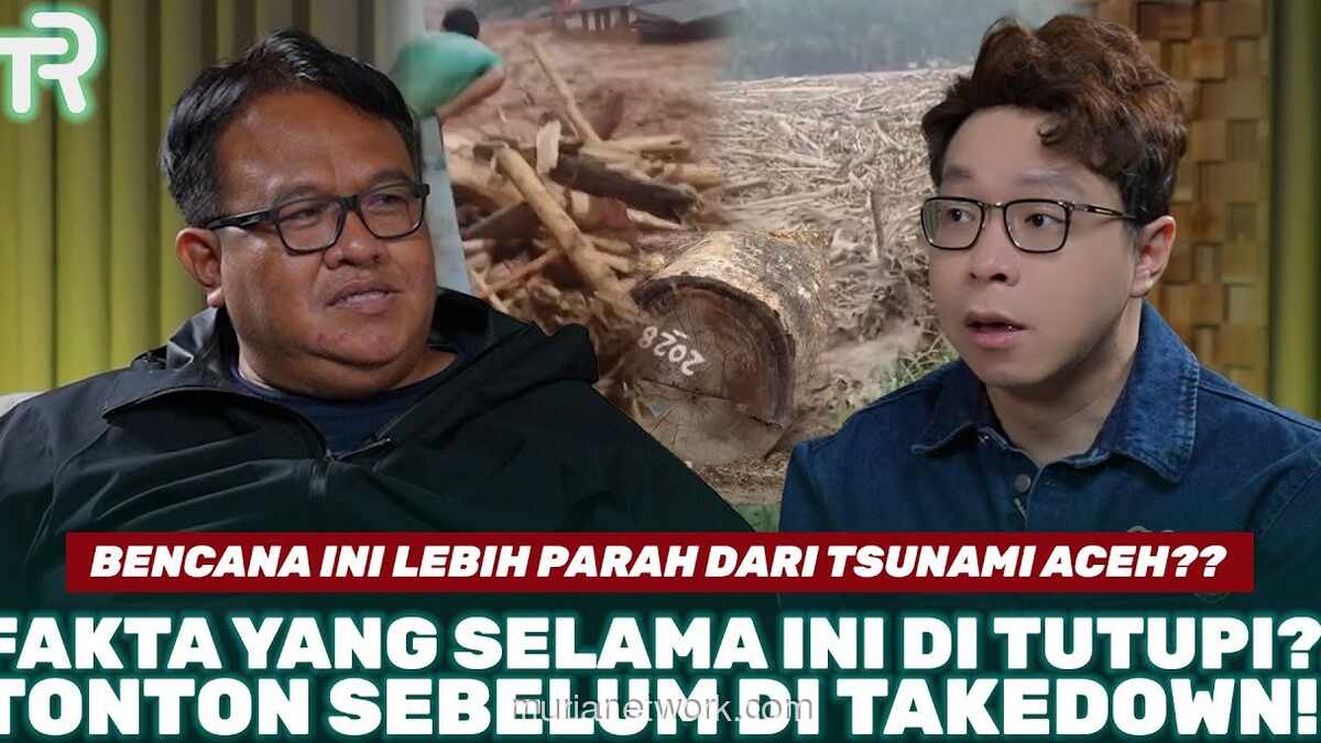 Dandhy Laksono Buka Suara Soal Penggundulan Hutan Terparah di Podcast dr. Richard Lee
