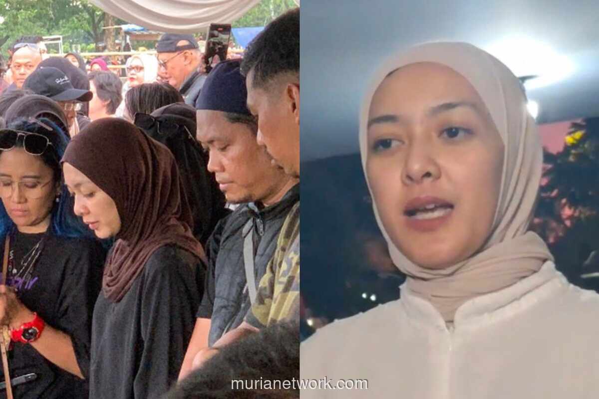 Richa Iskak Angkat Bicara soal Aksi Kontroversial Wanita Berambut Biru di Pemakaman Suami