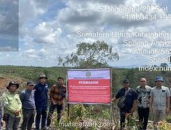 Menteri Kehutanan Segel Empat Lokasi Diduga Pemicu Banjir Sumatera