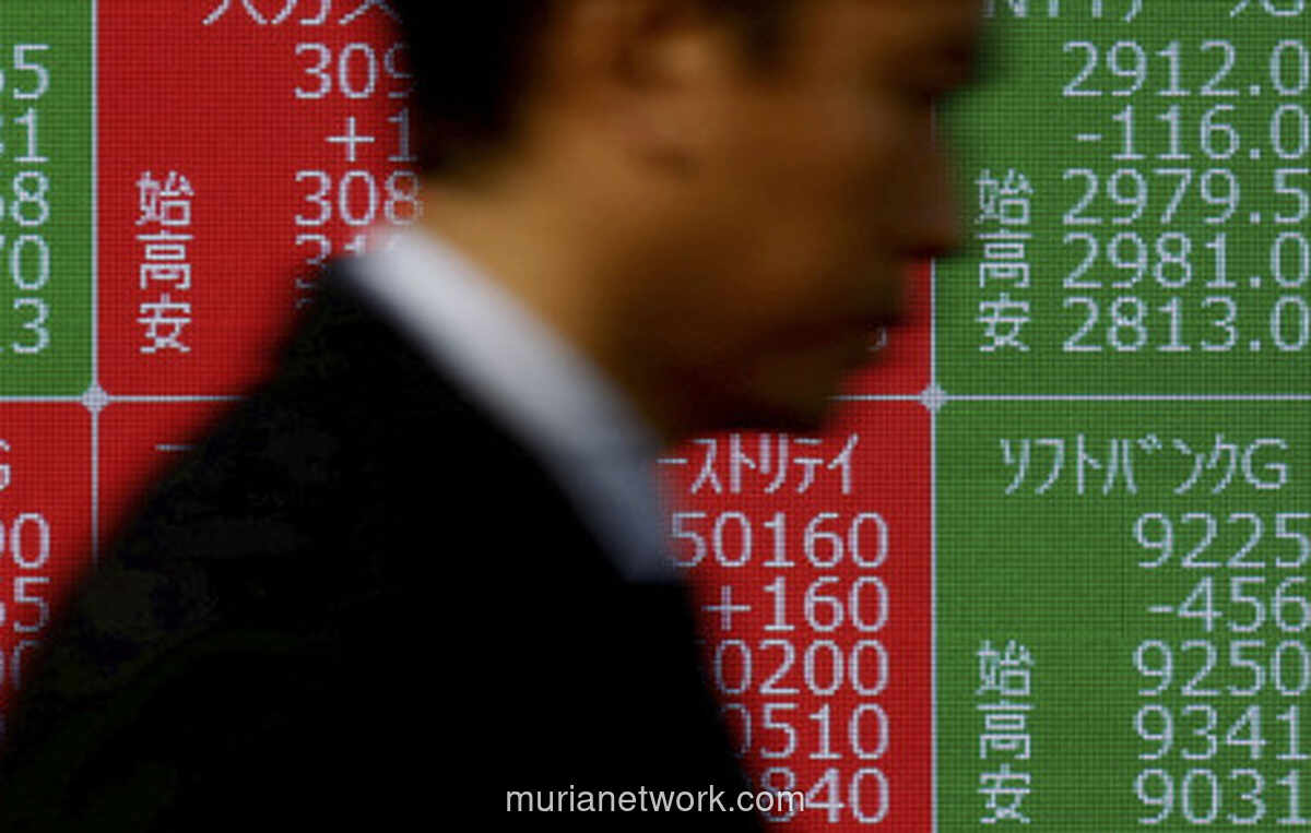 Pasar Asia Tutup Tahun dengan Saham dan Emas Cetak Rekor Baru