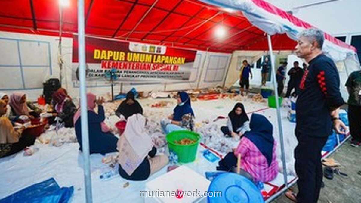 Wamen Sosia Tinjau Langkat, 200 Ribu Jiwa Terdampak Banjir