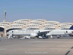 Cuaca Ekstrem dan Masalah Teknis Picu Kekacauan Penerbangan di Bandara Riyadh