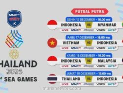 Garuda Futsal Siap Gempur Thailand, Jadwal Lengkap SEA Games 2025 Diumumkan