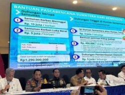 Rp100 Miliar Bantuan Darurat Disalurkan untuk Korban Bencana di Sumatera