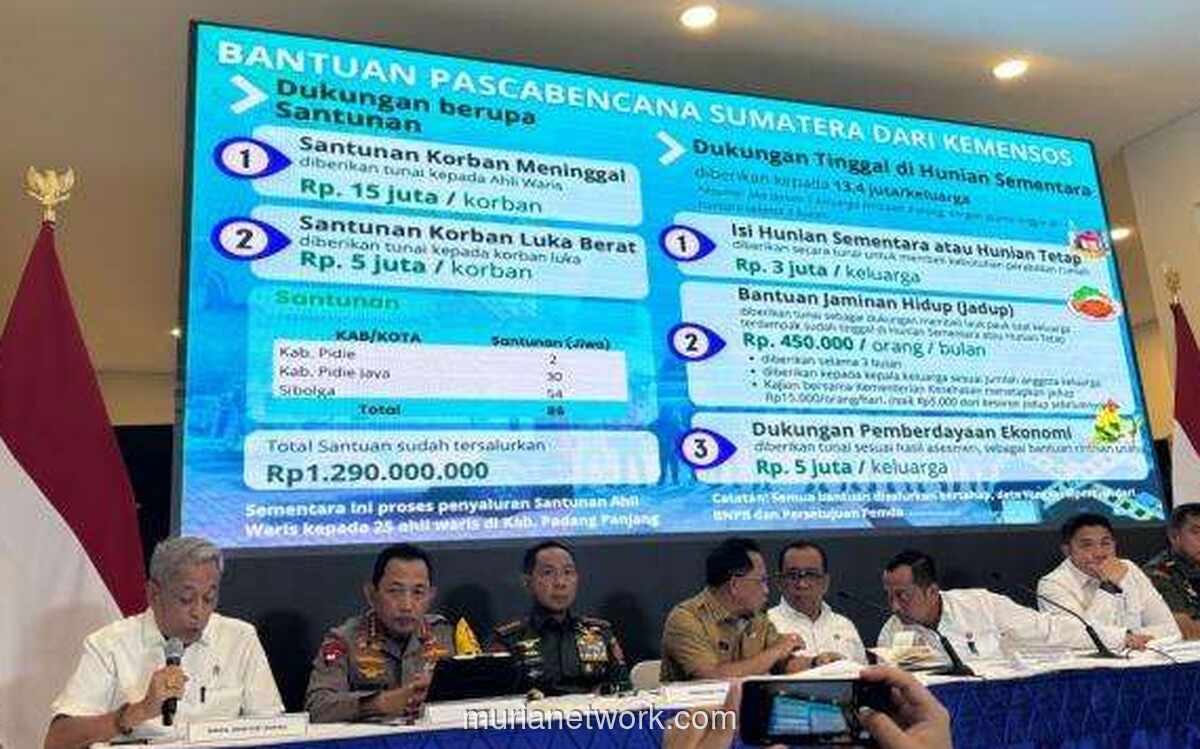 Rp100 Miliar Bantuan Darurat Disalurkan untuk Korban Bencana di Sumatera