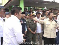 Prabowo Langsung Turun ke Langkat Usai Lawatan Luar Negeri