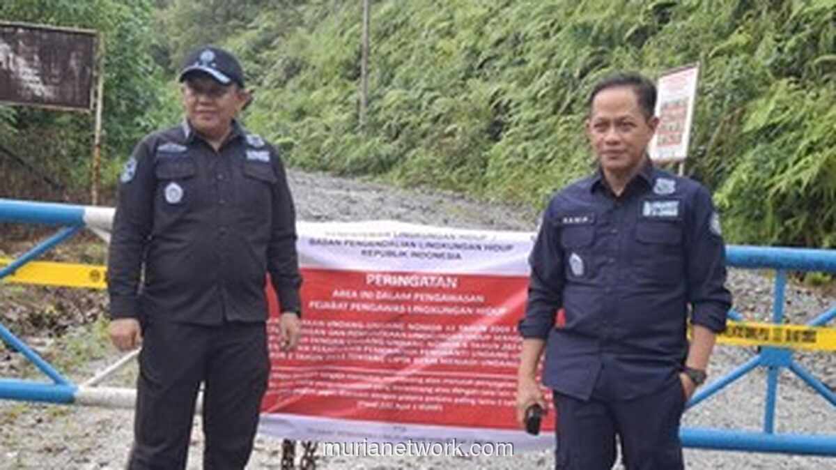 Menteri Hanif Tinjau Udara Tapanuli, Tiga Tambang Dihentikan Paksa