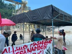Warga Morowali Duduki Lahan, Tuntut Hentikan Kegiatan Ilegal Perusahaan
