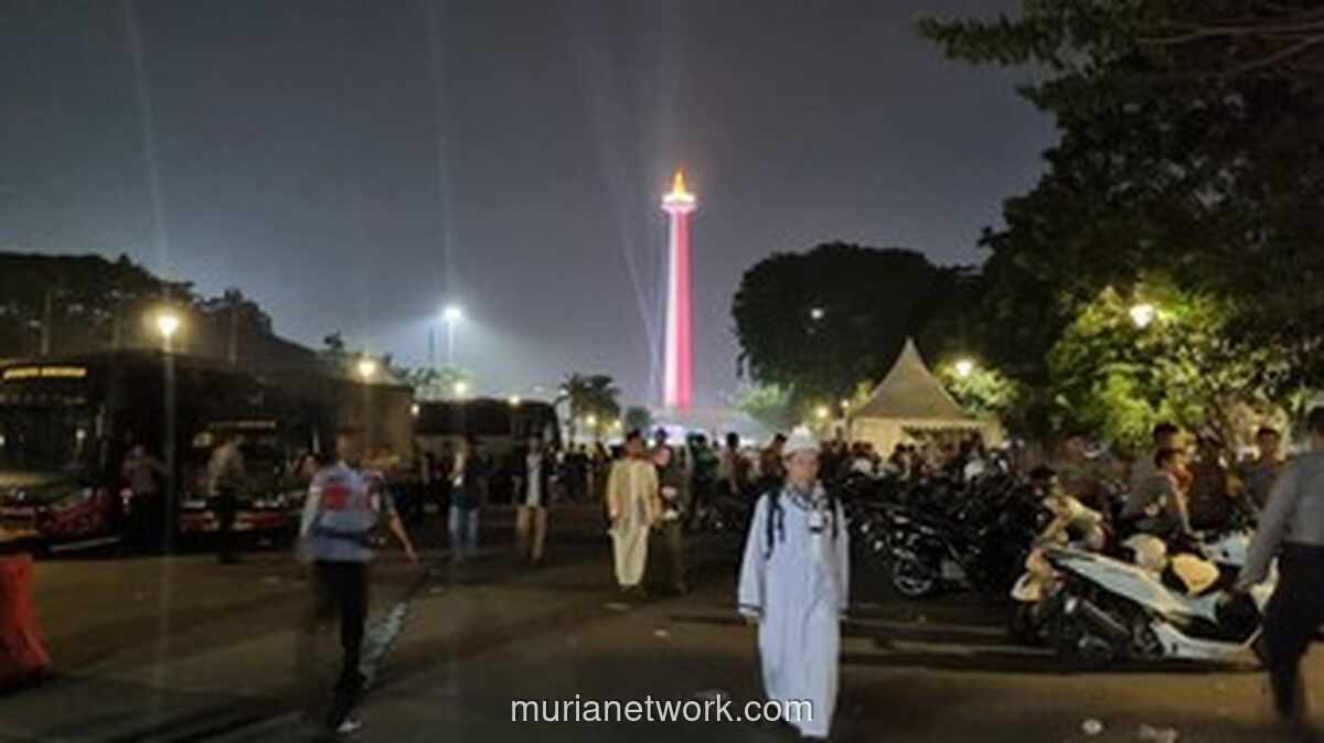 Reuni 212 Berakhir, Massa Bubar di Tengah Malam