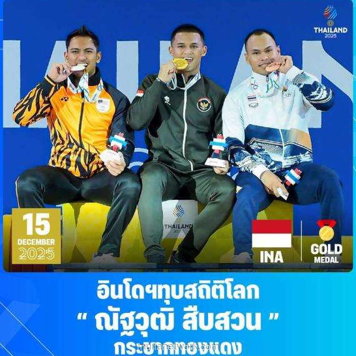 Thailand Berkuasa, Indonesia Bertahan di Posisi Kedua di SEA Games 2025