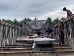 Jembatan Bailey Bireuen Ditargetkan Beroperasi Kamis Ini
