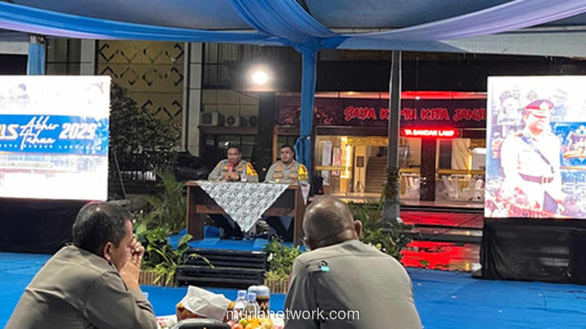 Polresta Bandar Lampung Ungkap Lebih dari Separuh Kasus Pidana Sepanjang 2025