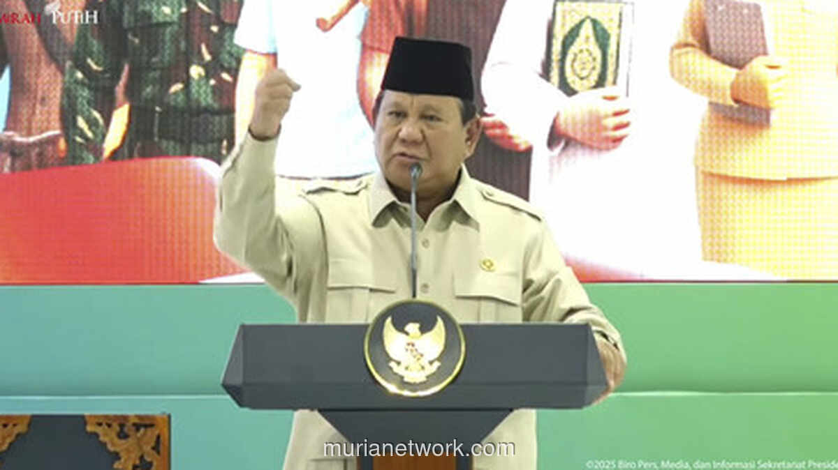 Prabowo Soroti 29 Juta Warga Tanpa Rumah, Tegaskan Pemberantasan Korupsi Kunci Utama