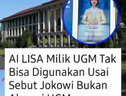 UGM Tega Singkirkan AI Lisa Tanpa Pendamping Hukum