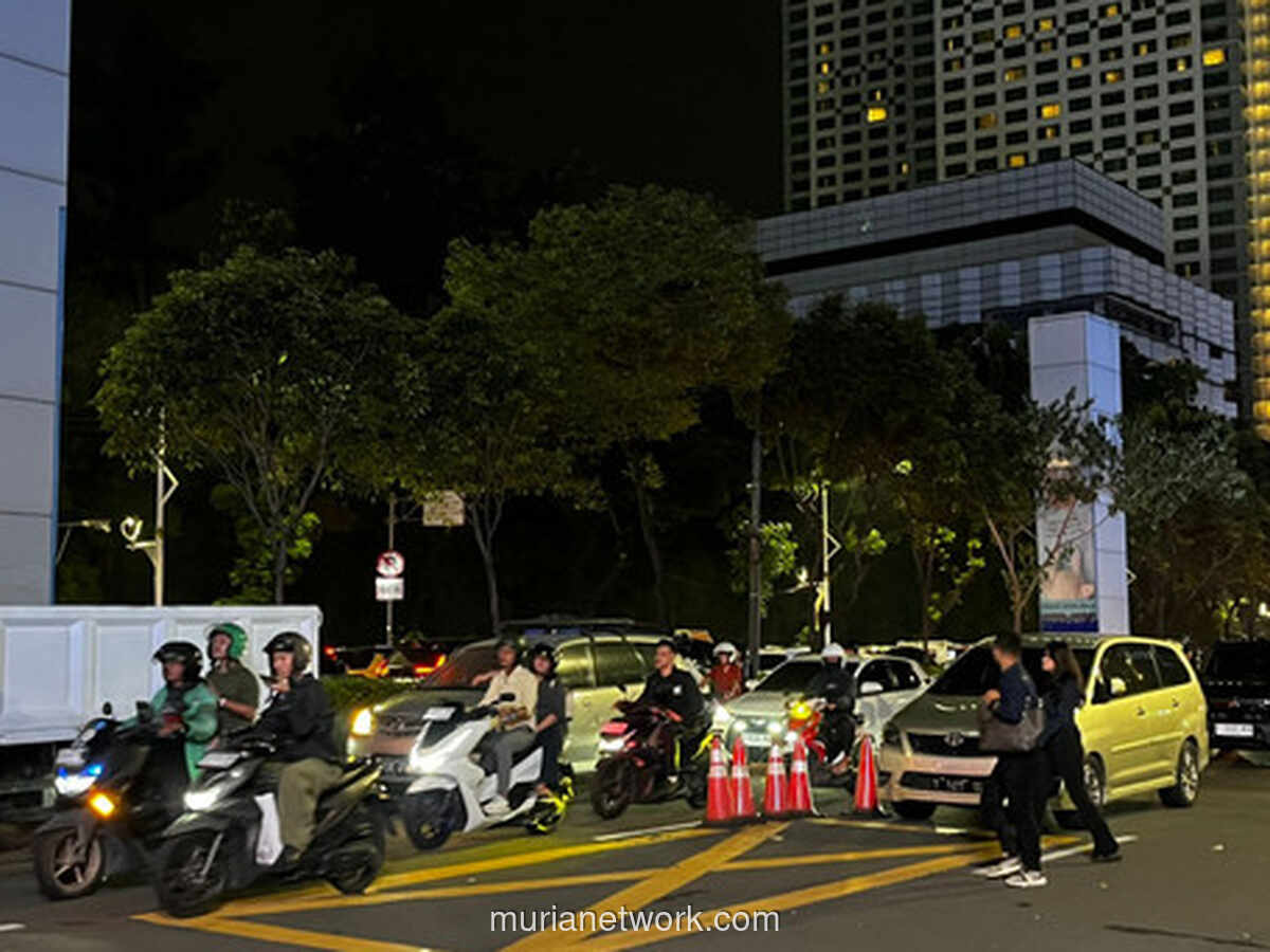 GBK Macet Parah Usai Perayaan Natal Gereja Tiberias