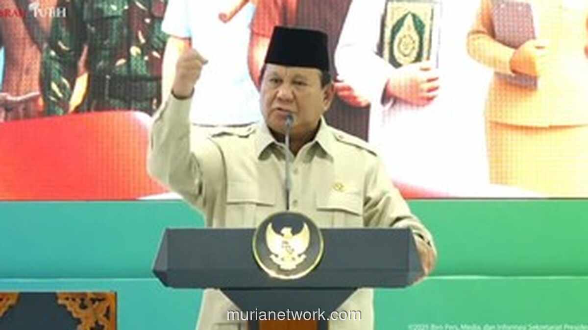Prabowo Tegaskan: Pemerintahan Bersih Kunci Kesejahteraan Rakyat
