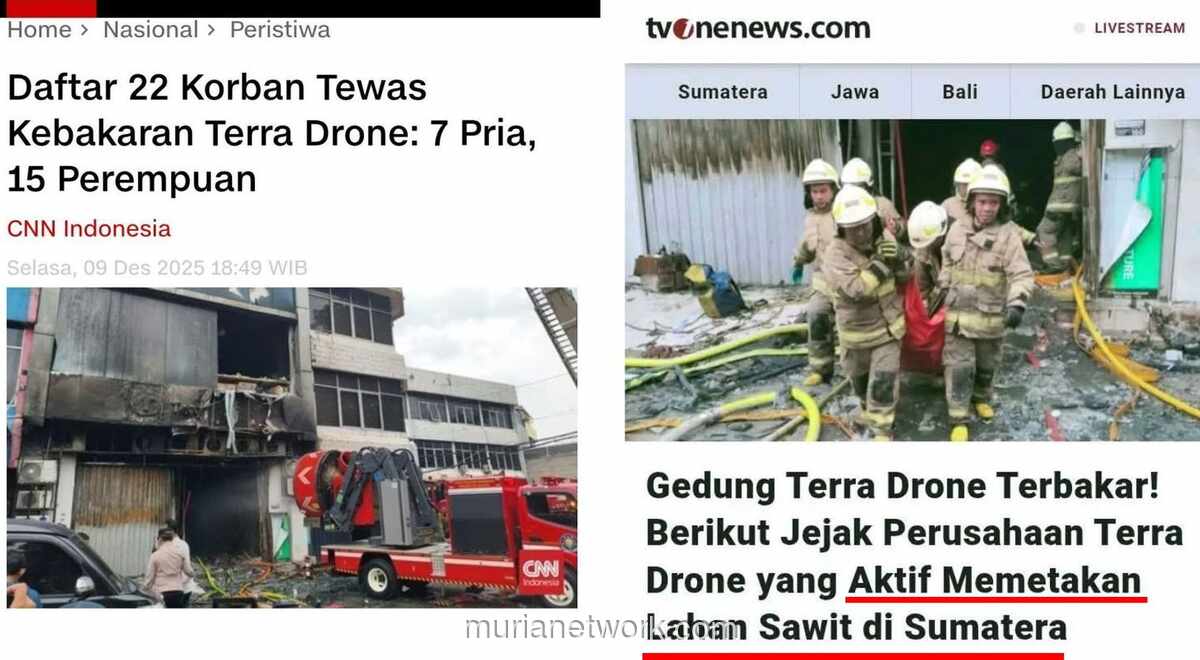 Tragedi Kebakaran Terra Drone: Di Balik Asap, Ada Data Raksasa Perkebunan Sawit