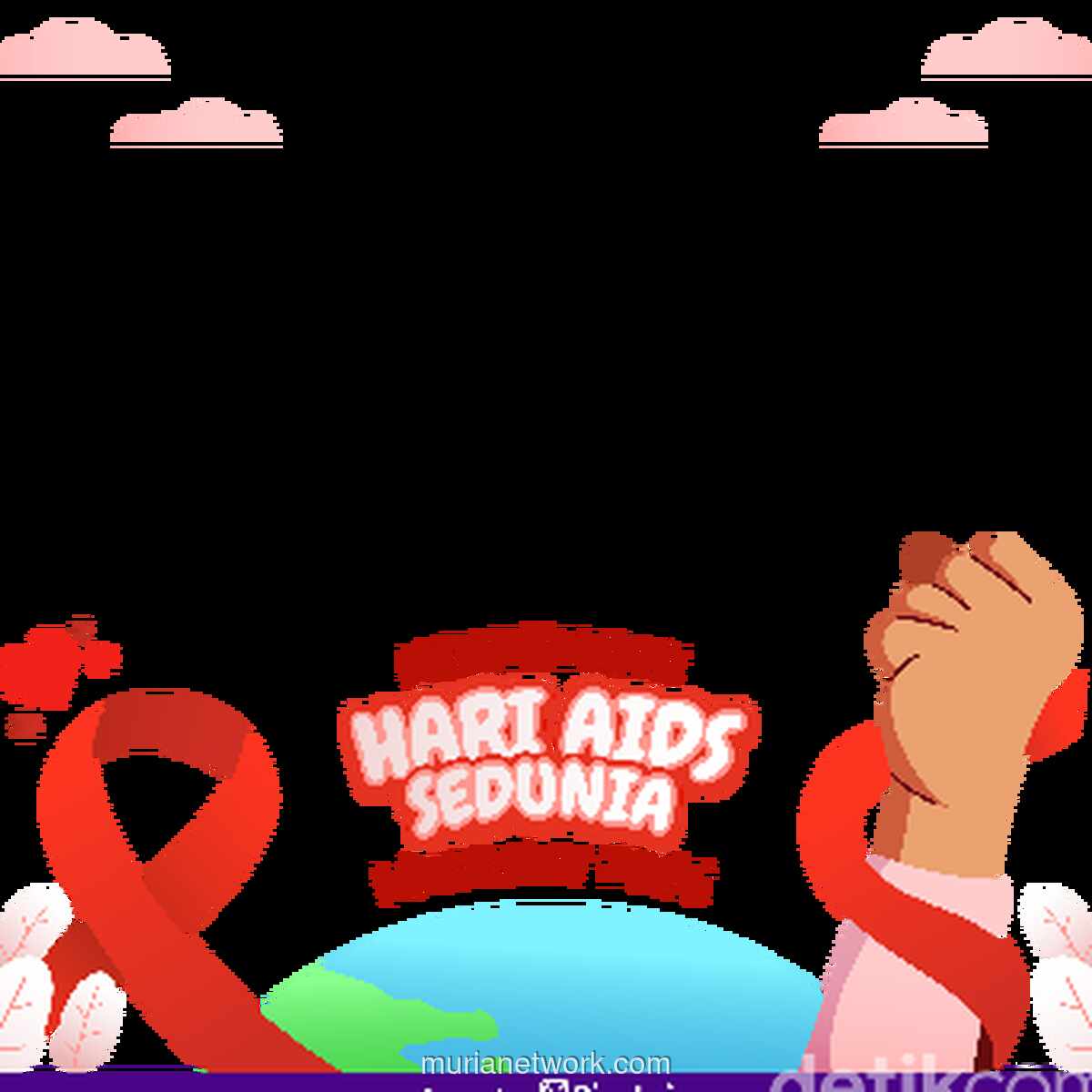 Ragam Twibbon Kekinian untuk Semarakkan Hari AIDS Sedunia 2025