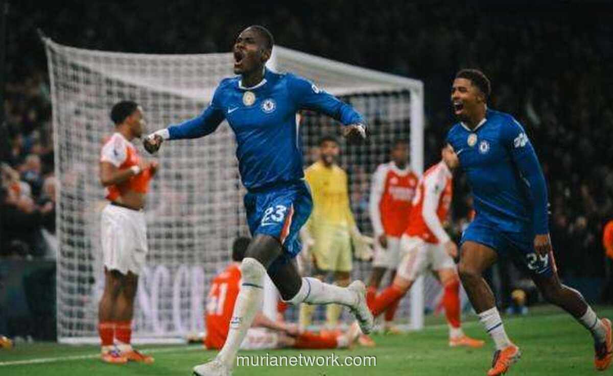 Chelsea Tahan Imbang Arsenal dengan 10 Pemain, Liverpool Akhiri Tren Negatif