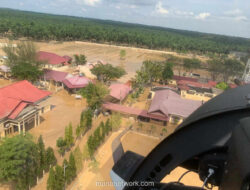 Bantuan Logistik Diterobos Lewat Udara Saat Banjir Aceh Tamiang Lumpuhkan Jalur Darat