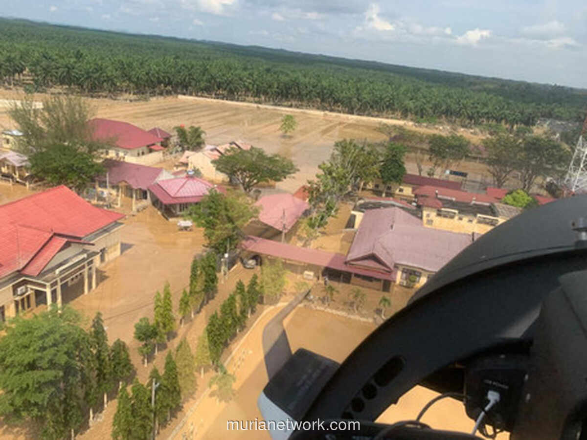 Bantuan Logistik Diterobos Lewat Udara Saat Banjir Aceh Tamiang Lumpuhkan Jalur Darat