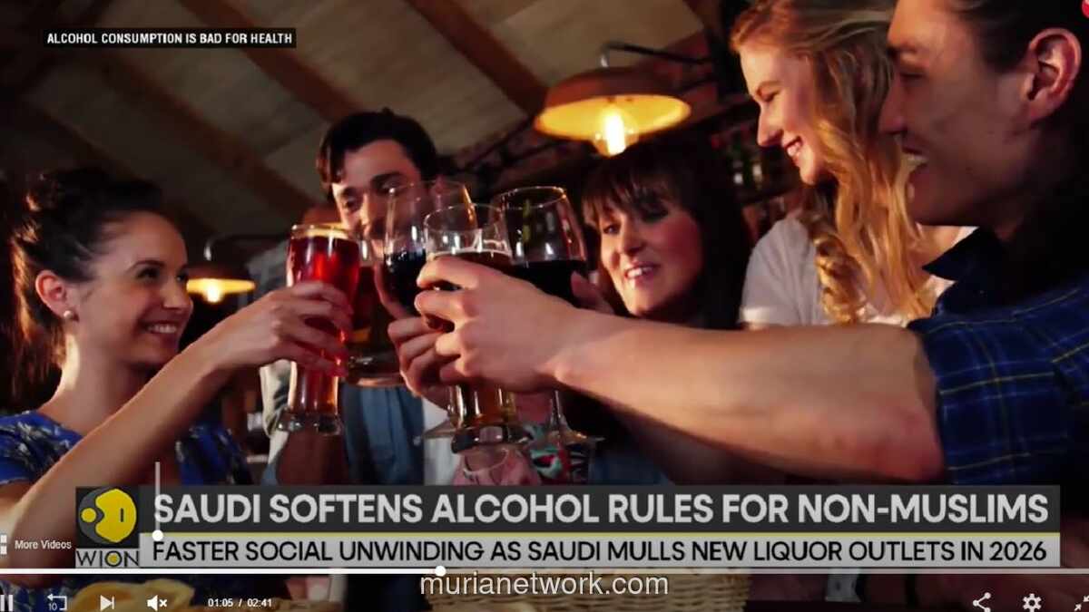 Antrean Panjang di Riyadh: Warga Asing Berebut Beli Alkohol Legal