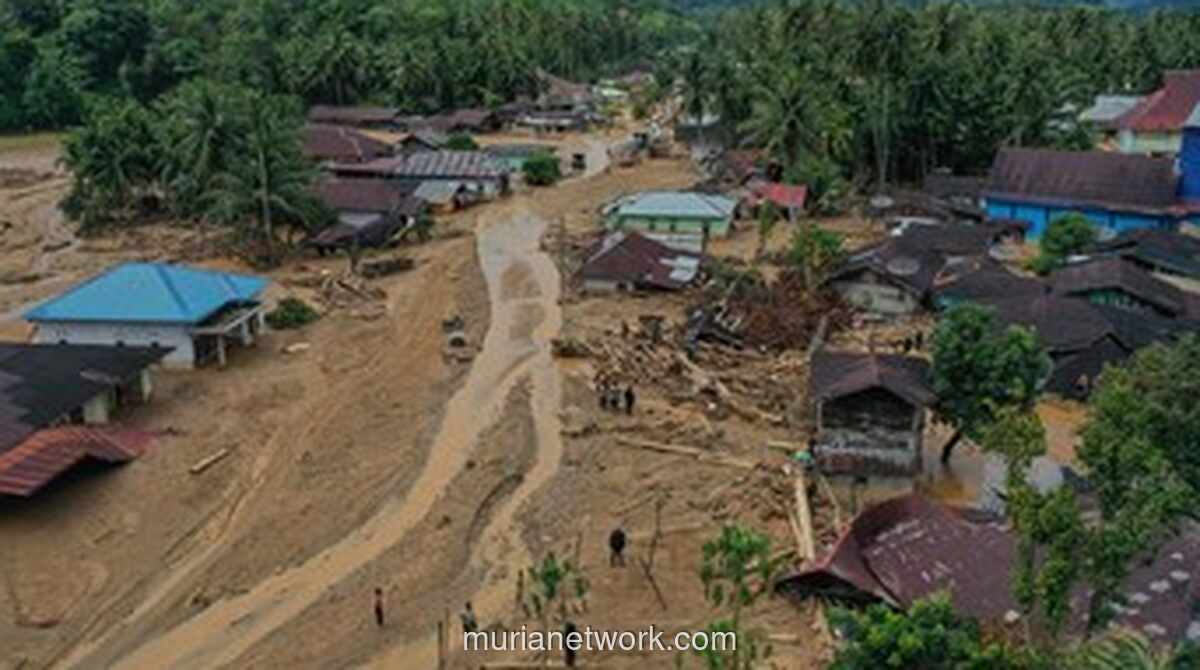 Korban Tewas Banjir dan Longsor Sumbar-Sumut-Aceh Bertambah Jadi 1.068 Jiwa
