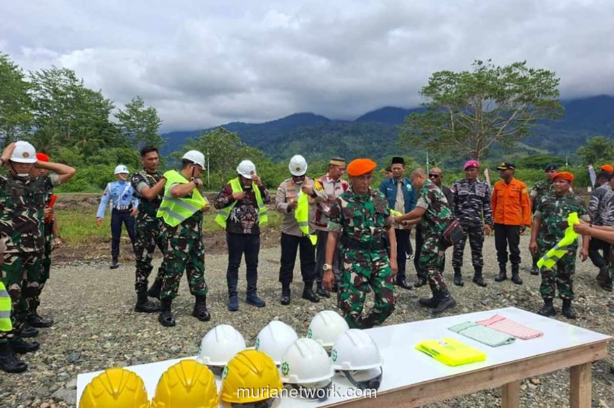 Garda Depan Pasgat Resmi Dibangun di Papua