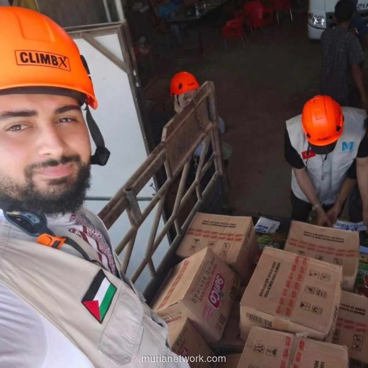 Di Tengah Kepedihan Gaza, Relawan Palestina Bantu Korban Banjir Aceh